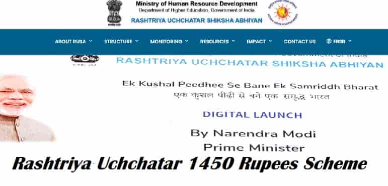 Apply Online ! Rashtriya Uchchatar 1450 Rupees Scheme Form pdf