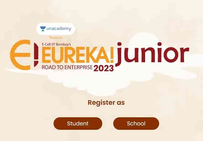 IIT Bombay Eureka Junior 2023 Registration Date, Competition Registration ecell.in