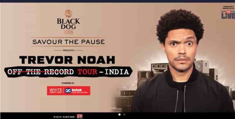 Trevor Noah India Tickets Price 2023