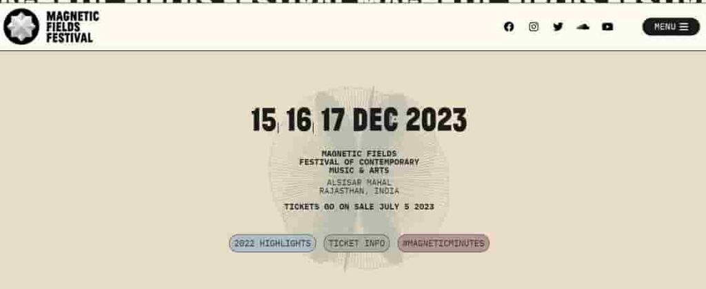 Magnetic Fields Festival 2023 Tickets Price | Dates and Location