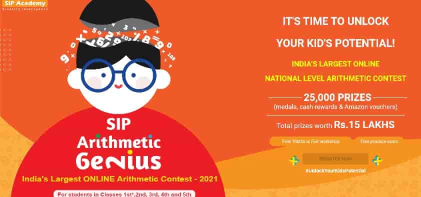 (Apply Online) SIP Arithmetic Genius Contest (AGC) 2023 Registration, Login at sipcontest.com