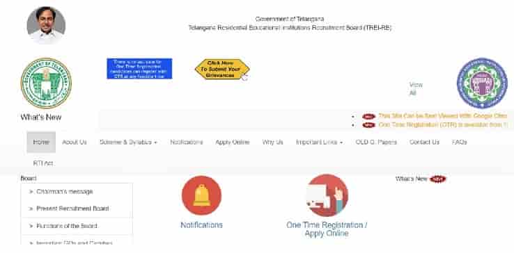 TS TREIRB Gurukula OTR Registration 2023 Last Date, Official Website & Eligibility