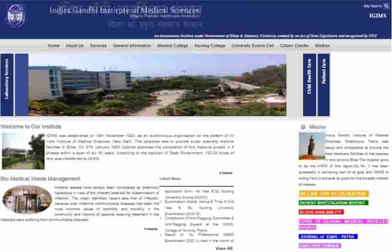 IGIMS Patna OPD Online Registration 2023 Appointment
