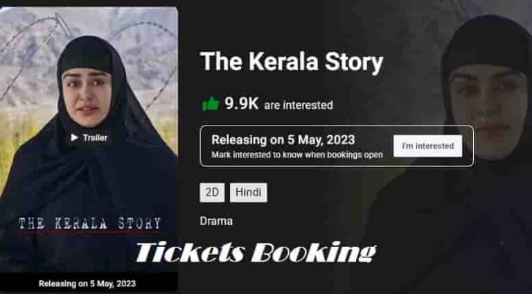 The Kerala Story Tickets Booking | Price