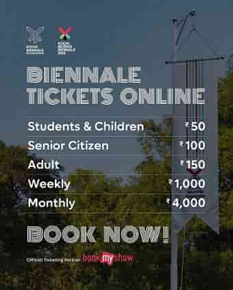 Kochi Muziris Biennale 2023 Tickets Booking Online | Ticket Price