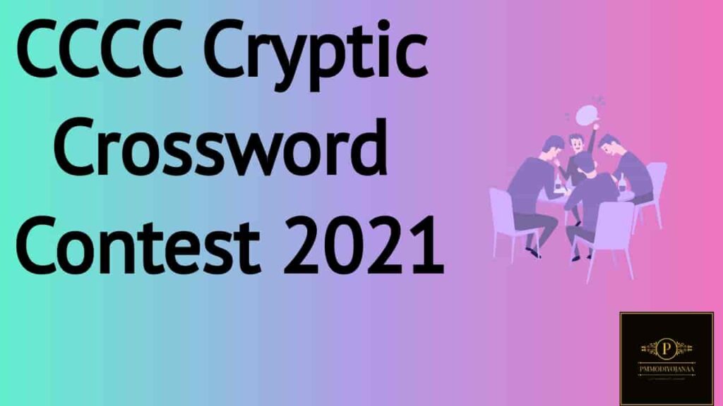 ( 9.0 Login ) CCCC Cryptic Crossword Contest 2023 Online Registration crypticsingh.com