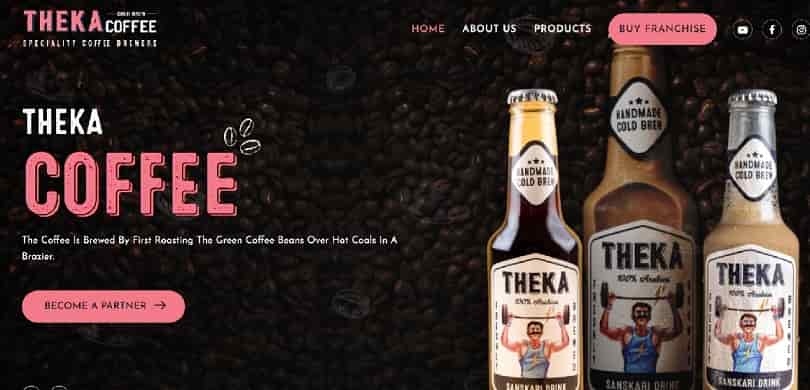 Get Theka Coffee Franchise Form, Franchise Cost in India & Profit, Contact Number